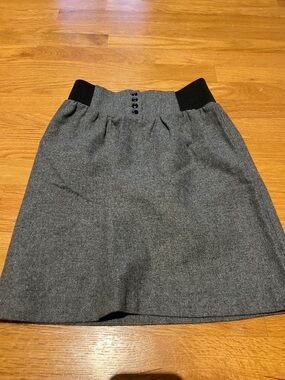 Vintage RUSS girls Gray Elastic Waist Skirt - Classic girls 7